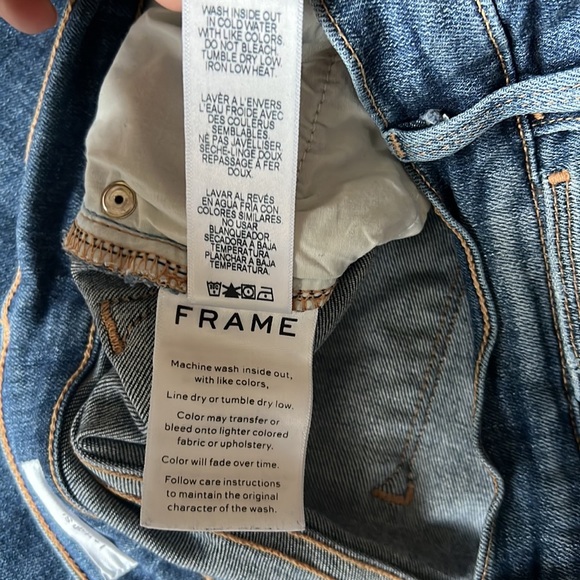 FRAME Denim Le High Skinny Ankle Size 30 - Picture 4 of 11